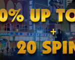 100% up to €100 & 20 Spins at Golden Euro Casino