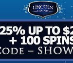40 Free Spins on King Tiger Slot | 125% up to $250 at Lincoln Casino