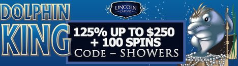 40 Free Spins on King Tiger Slot | 125% up to $250 at Lincoln Casino